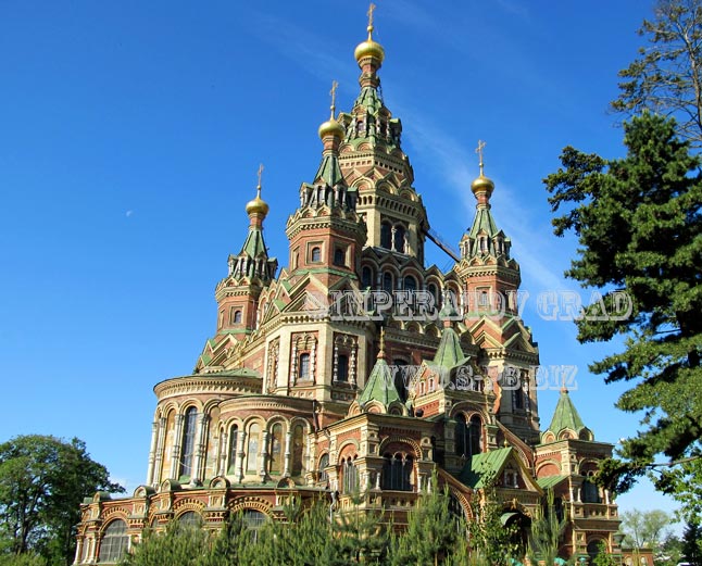 Собор Святых Первоверховных Апостолов Петра и Павла в Петергофе. Лучшие фотографии церквей и соборов на сайте S-Pb.Biz.