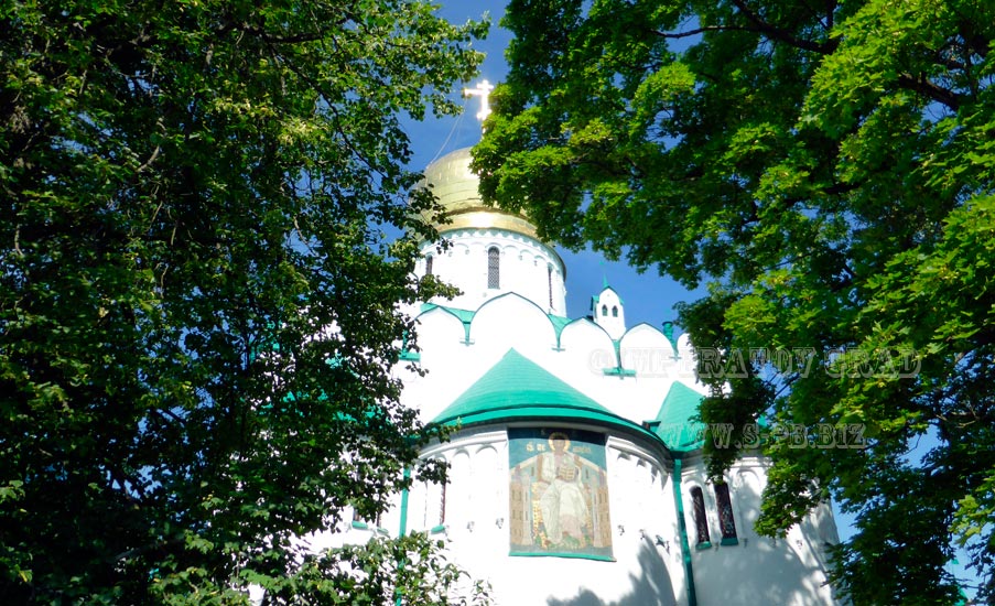 Федоровский собор в Пушкине. Санкт-Петербург. Лучшие фотографии церквей и соборов на сайте S-Pb.Biz.