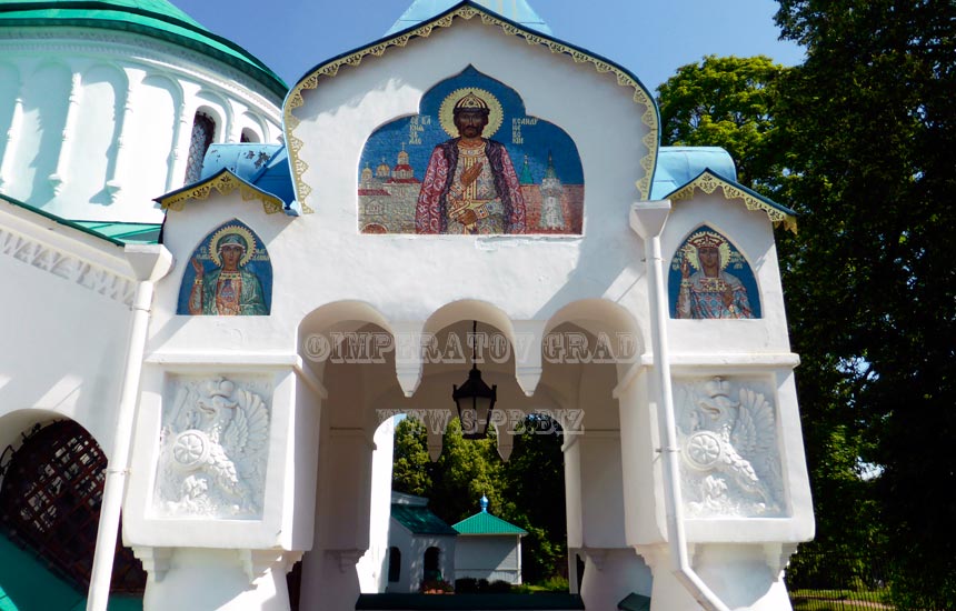 Федоровский собор в Пушкине. Санкт-Петербург. Лучшие фотографии церквей и соборов на сайте S-Pb.Biz.