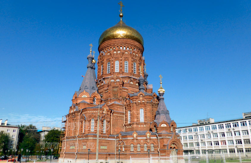 Церковь Богоявления Господня на Гутуевском острове. Санкт-Петербург. Лучшие фотографии церквей и соборов на сайте S-Pb.Biz.