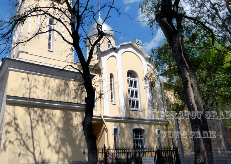 Подворье Введено-Оятского женского монастыря. Храм святой благоверной княгини инокини Анны Кашинской. Санкт-Петербург. Лучшие фотографии церквей и соборов на сайте S-Pb.Biz.
