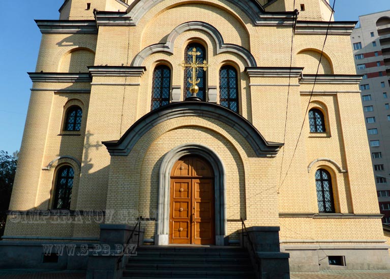 Храм Рождества Христова на улице Коллонтай. Санкт-Петербург. Лучшие фотографии церквей и соборов на сайте S-Pb.Biz.