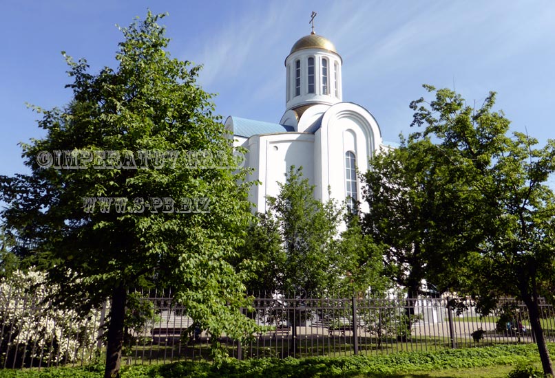 Храм Успения Пресвятой Богородицы на Малой Охте. Санкт-Петербург. Лучшие фотографии церквей и соборов на сайте S-Pb.Biz.