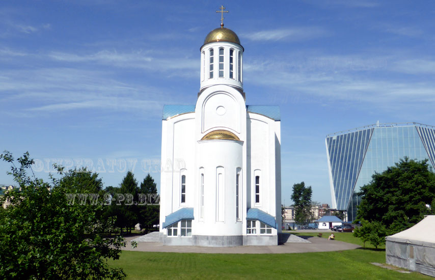 Храм Успения Пресвятой Богородицы на Малой Охте. Санкт-Петербург. Лучшие фотографии церквей и соборов на сайте S-Pb.Biz.