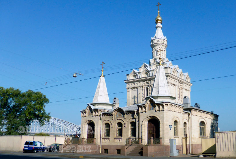 Церковь иконы Божией Матери Всех Скорбящих Радость с грошиками. Санкт-Петербург. Лучшие фотографии церквей и соборов на сайте S-Pb.Biz.