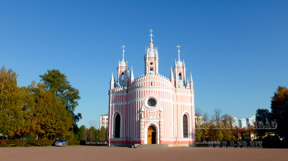 Чесменская церковь. Санкт-Петербург. Лучшие фотографии церквей и соборов на сайте S-Pb.Biz.