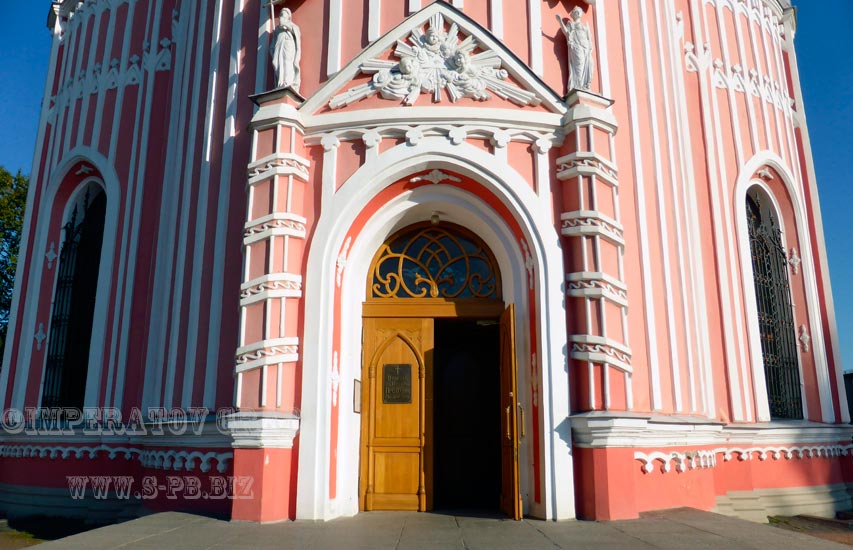 Чесменская церковь. Санкт-Петербург. Лучшие фотографии церквей и соборов на сайте S-Pb.Biz.