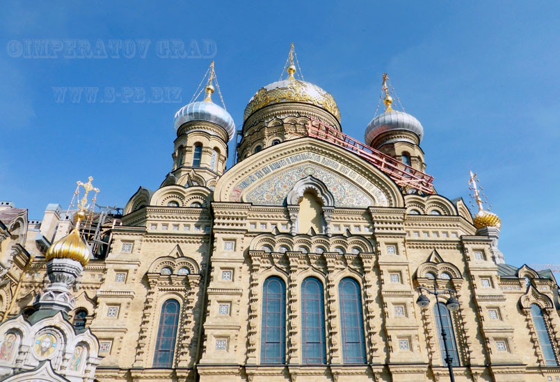 Подворье монастыря Оптина пустынь. Церковь Успения Пресвятой Богородицы. Санкт-Петербург. Лучшие фотографии церквей и соборов на сайте S-Pb.Biz.