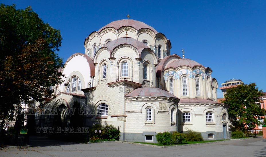 Воскресенский Новодевичий Монастырь. Санкт-Петербург. Лучшие фотографии церквей и соборов на сайте S-Pb.Biz.